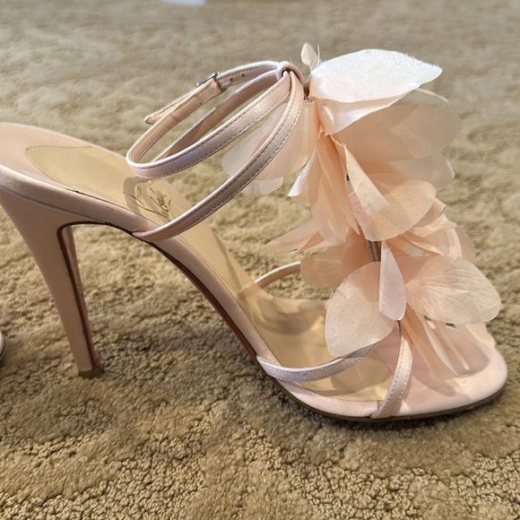 Christian Louboutin pink petal sandals size 40 - Picture 3 of 10